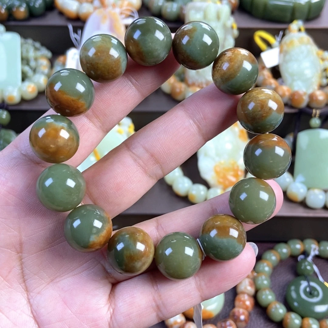 透闪石质玉未镶嵌手串