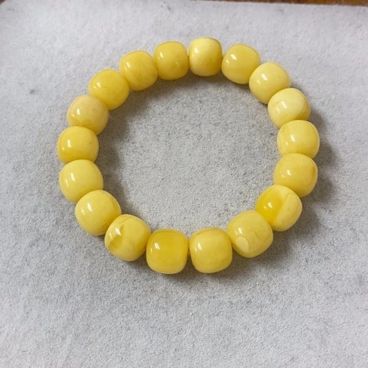 未镶嵌蜜蜡裸石串