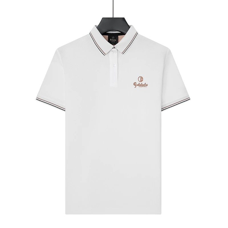 （2）DX25928男女情侣款魔术降温夏季翻领时尚短袖POLO衫