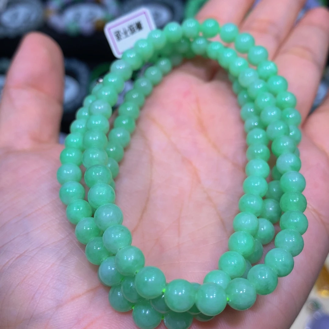 良***霄翡翠未镶嵌颈饰翡翠