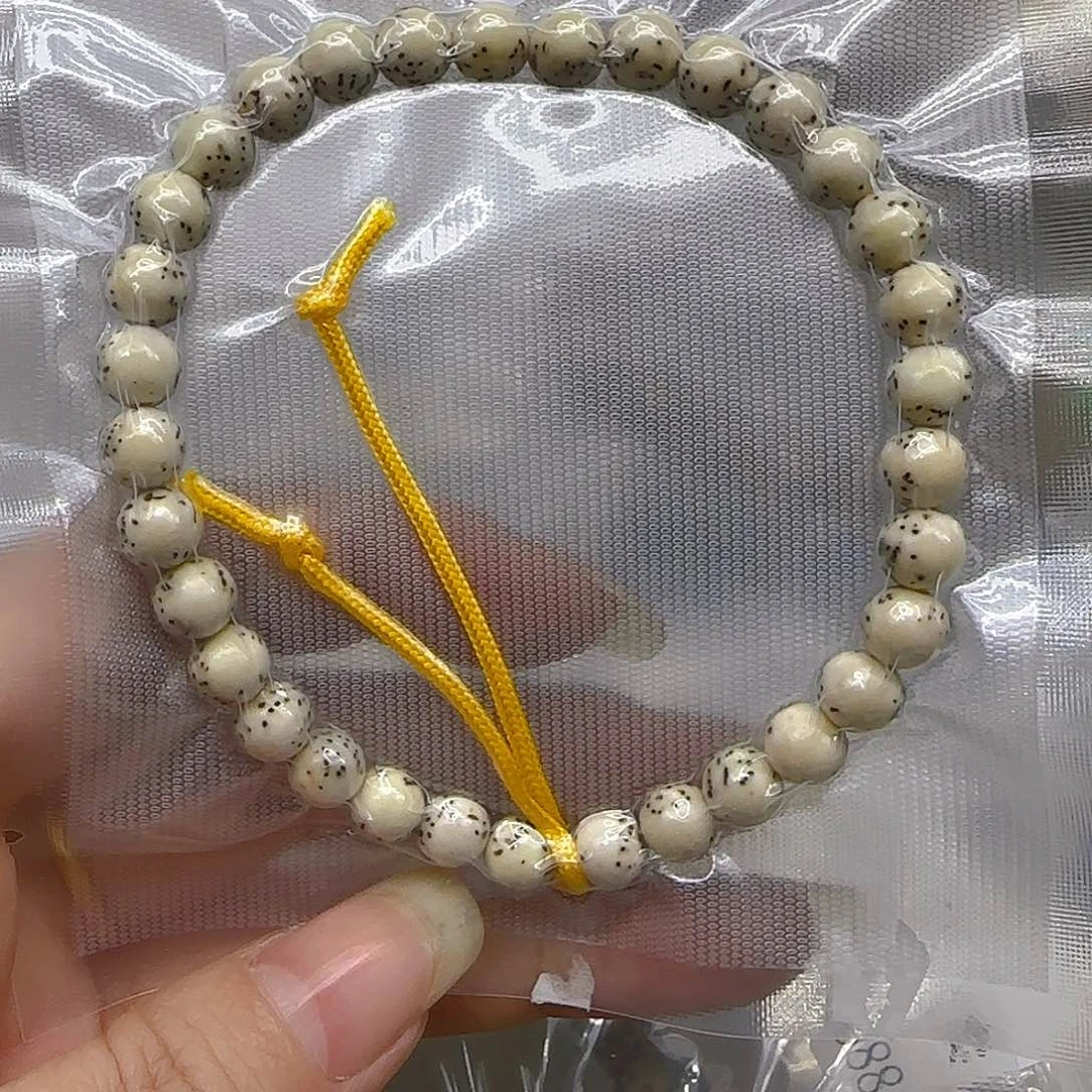 星月菩提手串233哈哈河豚星月菩提7圆手持