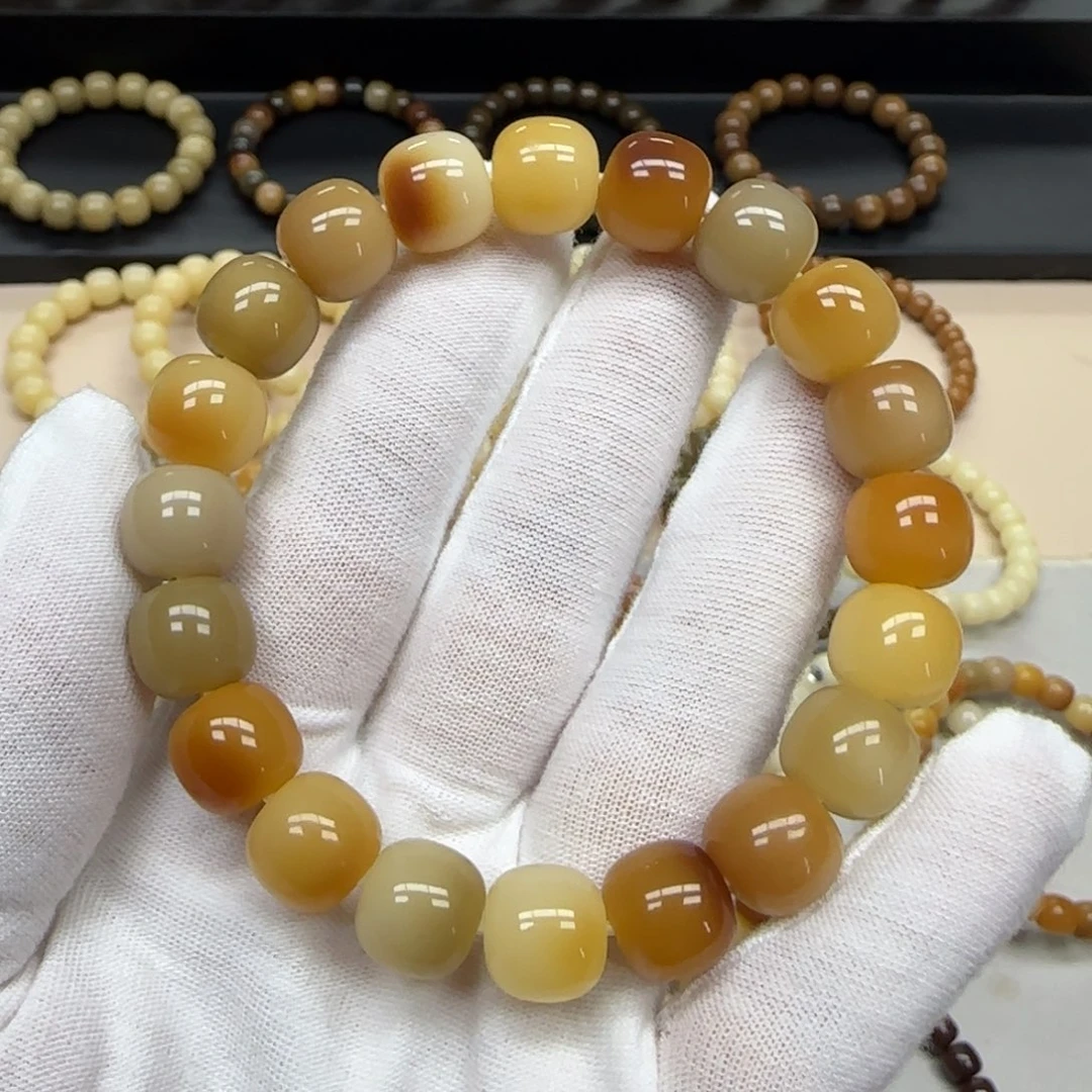 菩提根/象牙果手串11*12 鬼工 5年