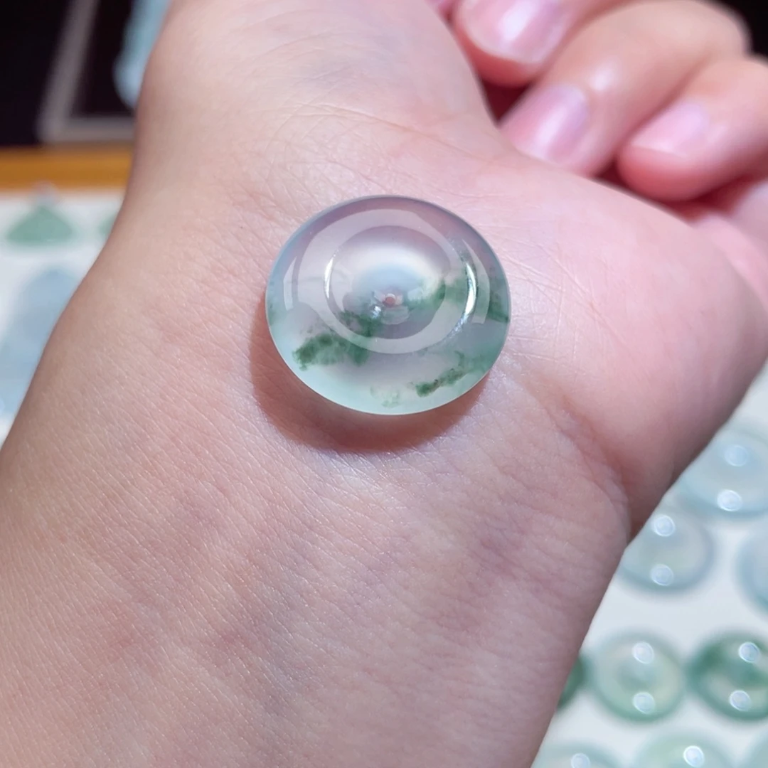 颈饰未镶嵌翡翠扣子