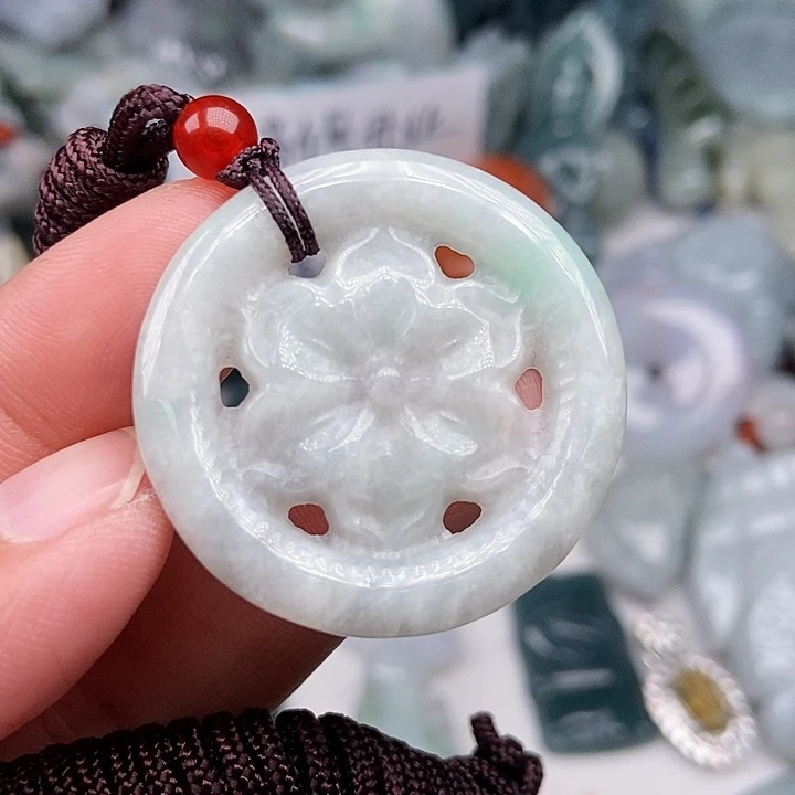 未镶嵌挂件翡翠翡翠