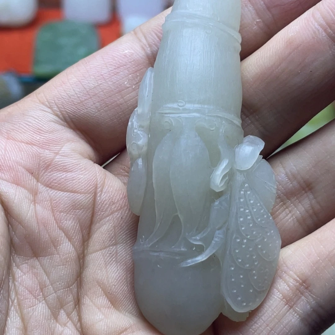 吊坠(不含链)未镶嵌和田玉