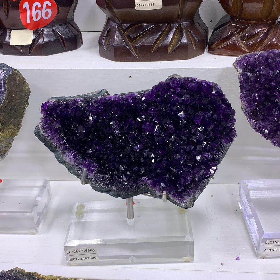 未镶嵌大型摆件（非配饰）紫晶