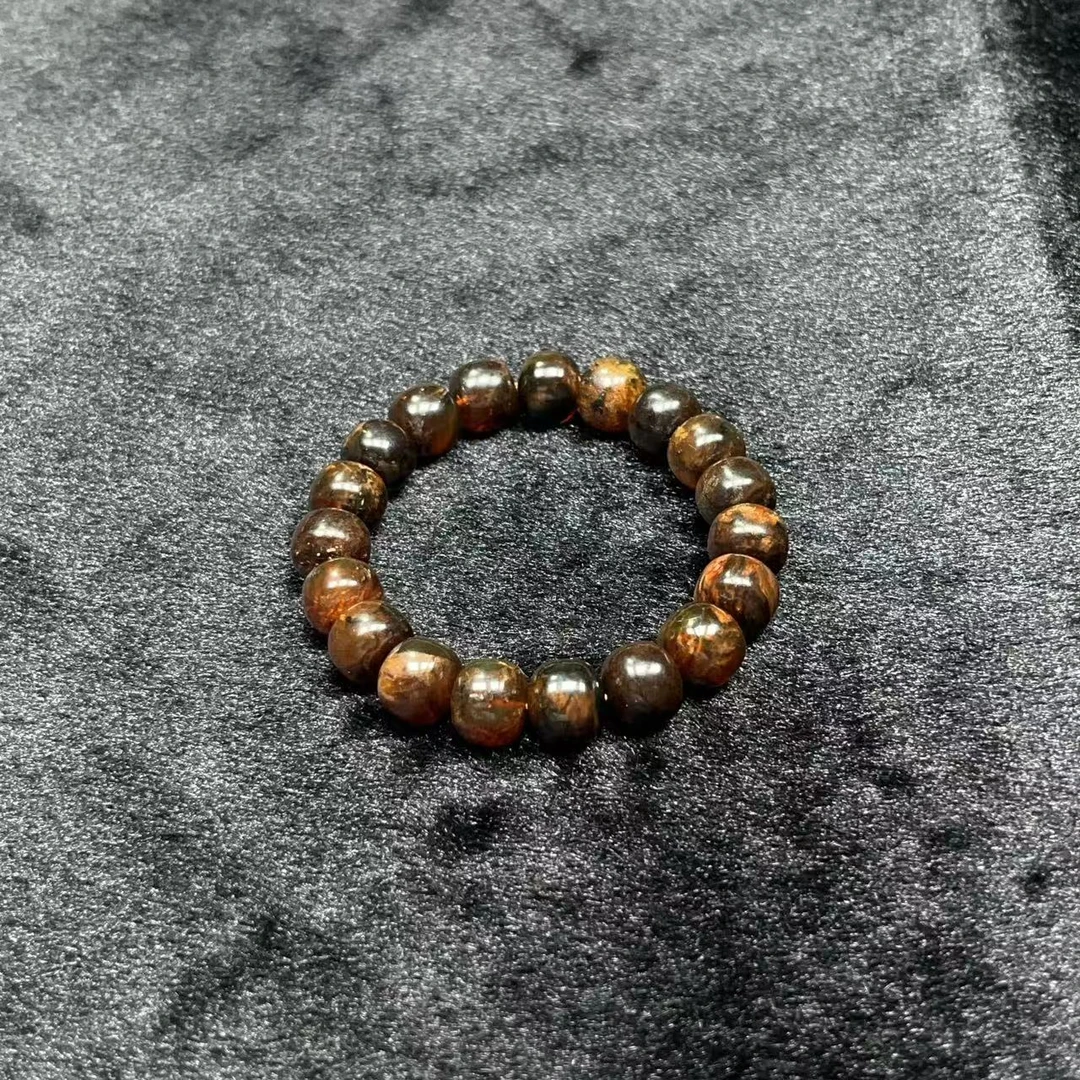 天然琥珀药珀老型手串 M865—多样性发