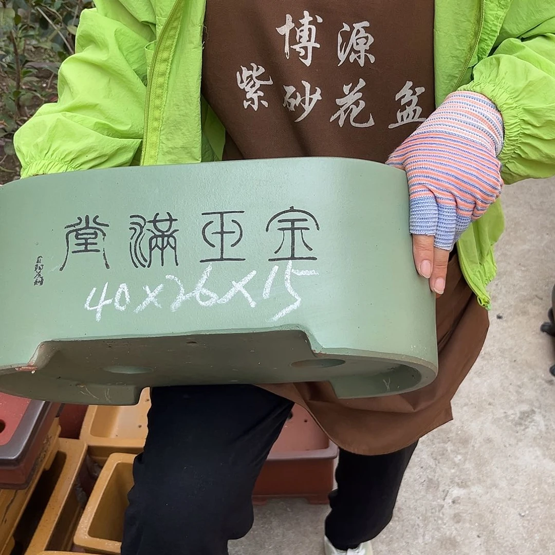 紫砂花盆盆景艺术