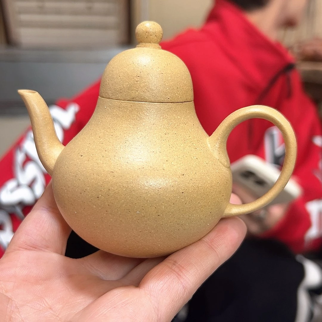 紫砂茶壶XJ。本绿。思婷。150CC