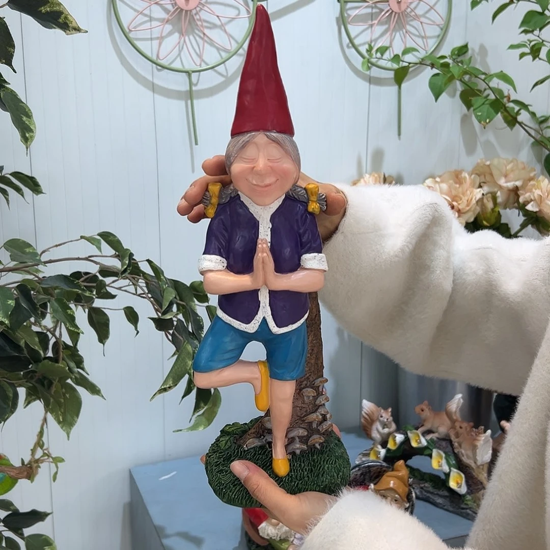 花园摆件红红火火