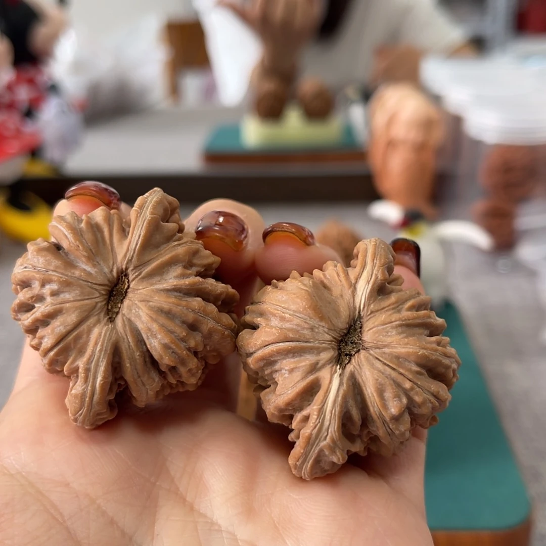 吊坠文玩核桃43四座楼