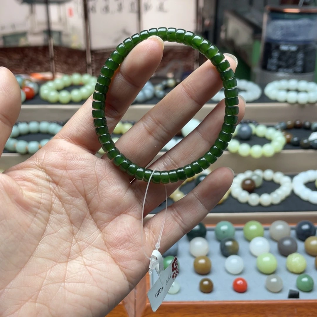 和田玉手链未镶嵌