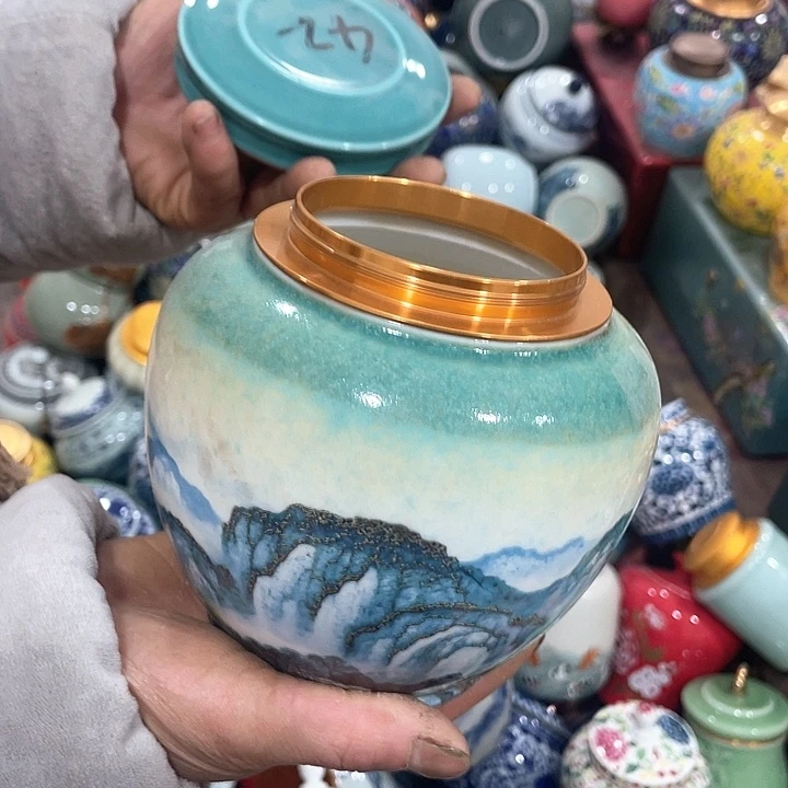 其他茶叶罐陶瓷家用全自动