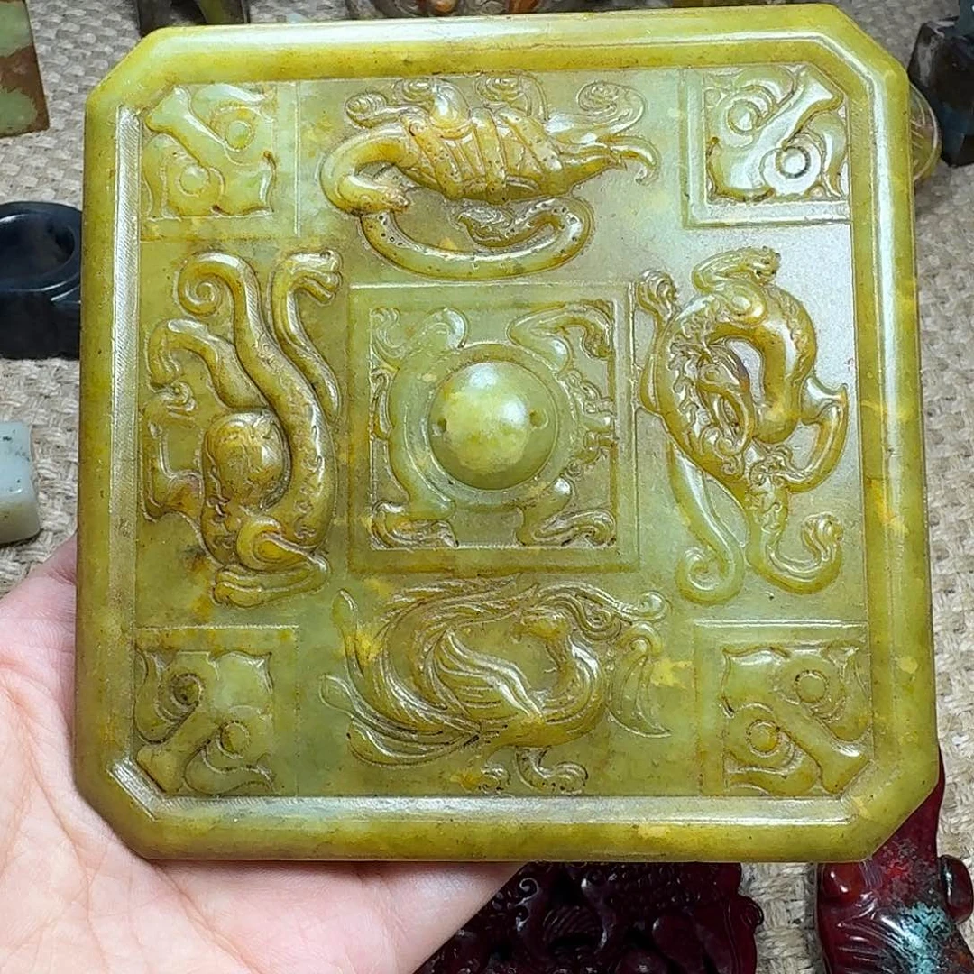 白玉菩提吊坠挂件