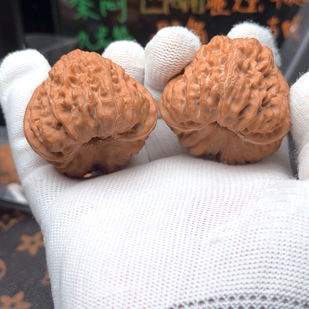 把件文玩核桃凹低