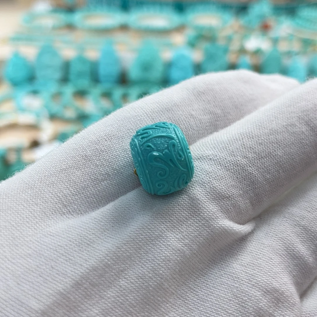 绿松石珠宝奇石未镶嵌