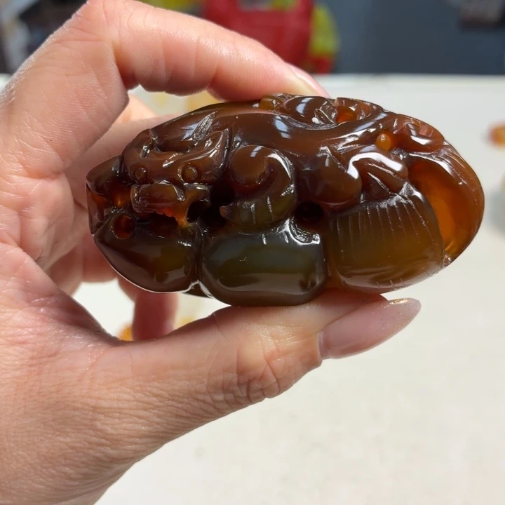 玛瑙/玉髓未镶嵌吊坠(不含链)