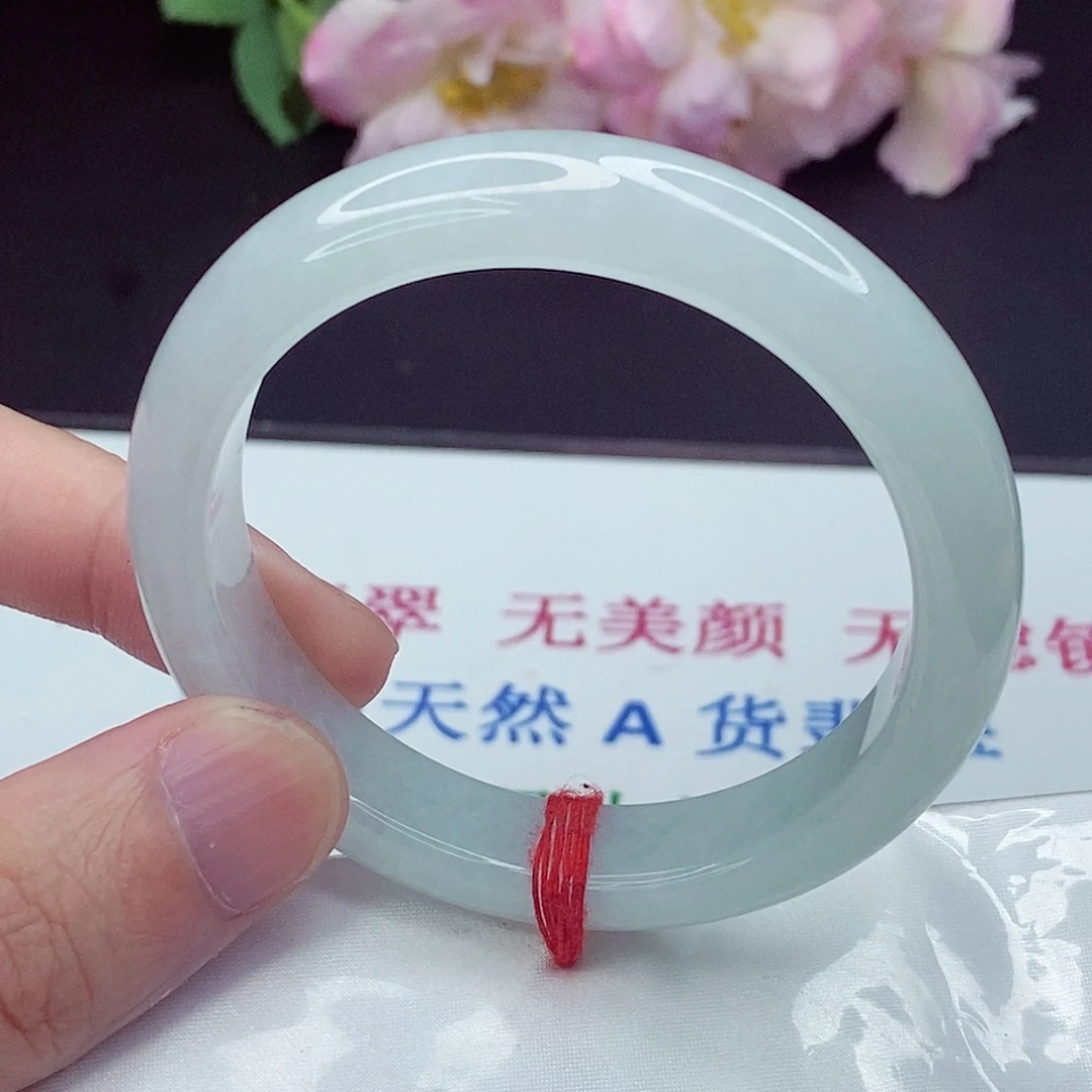 翡翠未镶嵌手镯56.8圈