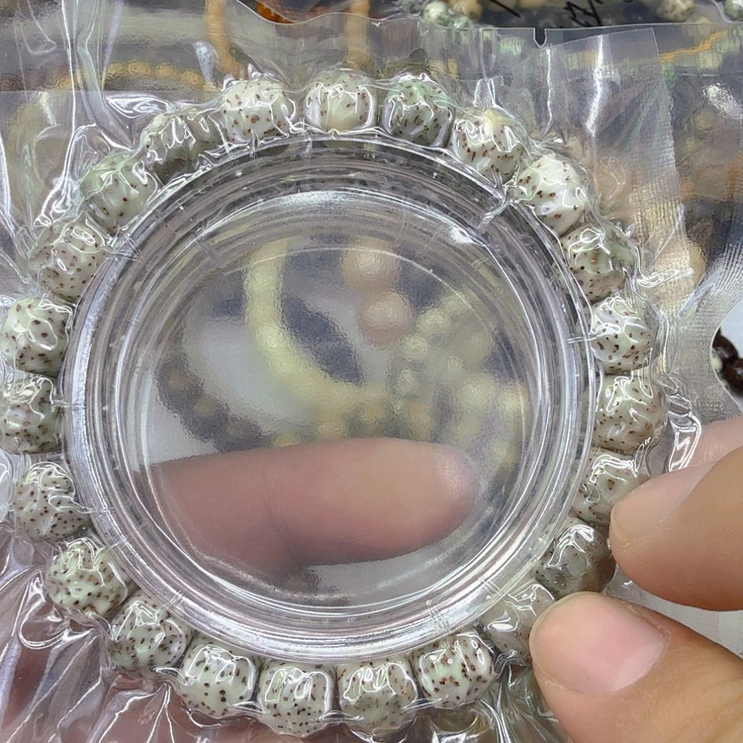 星月菩提手串55灭火糯冰星月菩提单圈无相1.0