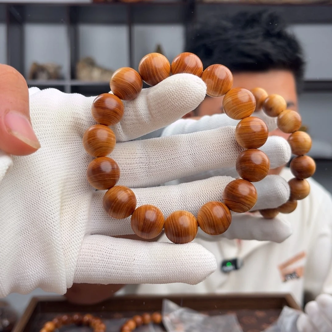 柏木（崖柏）手串/手链寒**林15红油板根骨料药香