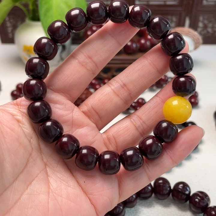 苹***奇猴头核桃手串猴头手串