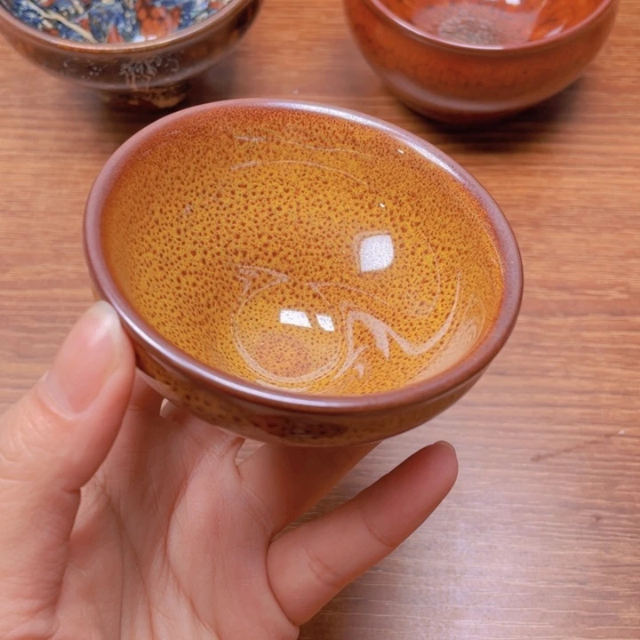 茶盏建窑建盏主人杯