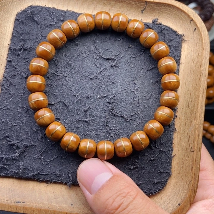 手串紫金鼠10mm天花板黄金甲一线天