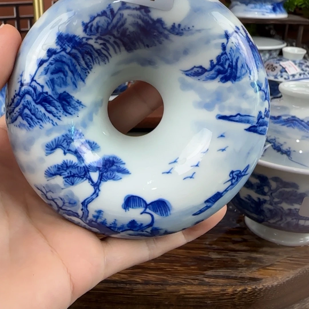 瓷片景德镇手绘青花茶器67
