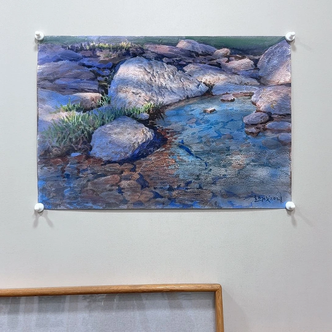 国画黄超成水彩精品53✖️37 终身保真