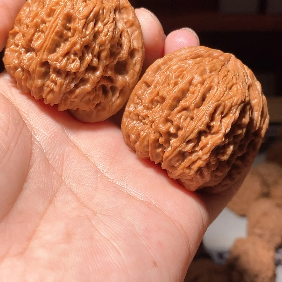 把件文玩核桃009南将石44+