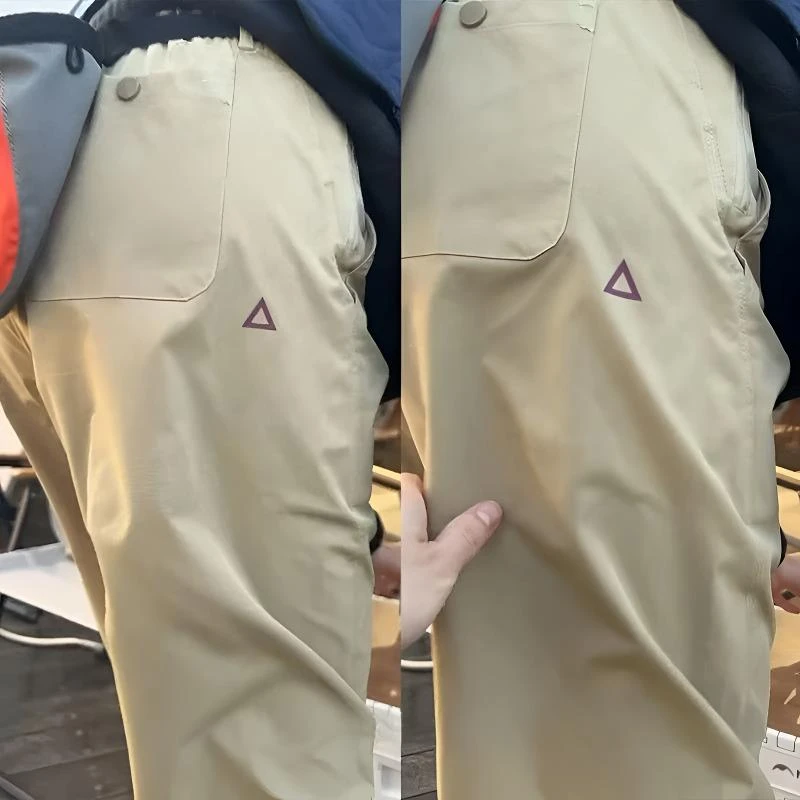 25秋季高端机能三角标宽松锥形休闲裤美式工装长裤男女同款休闲裤