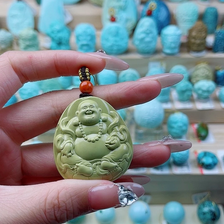 未镶嵌绿松石珠宝奇石