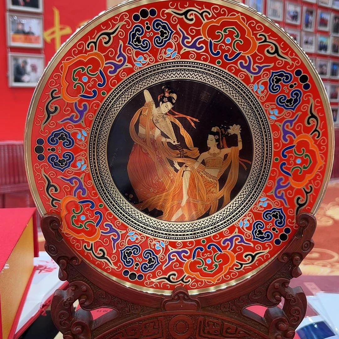 国画崔老师展览原作