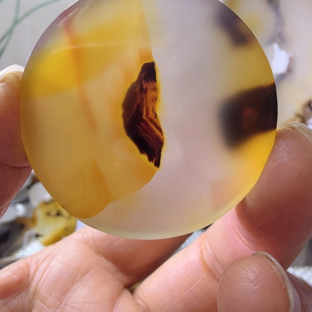 玛瑙/玉髓未镶嵌吊坠(不含链)