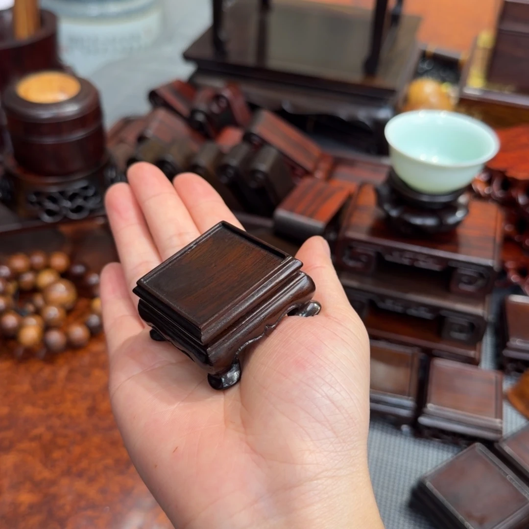 木大红酸枝交趾黄檀底座