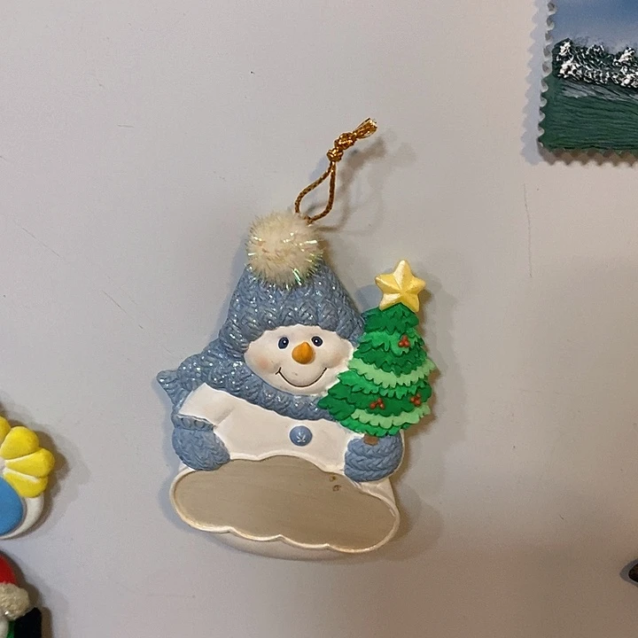 树脂制品雪人冰箱贴