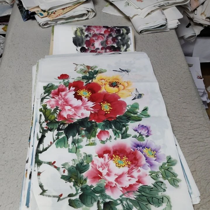 土***月国画国画花鸟花鸟国画