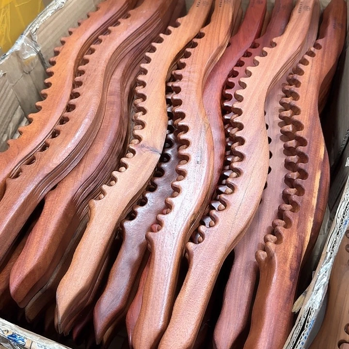 红檀木58厘米放松工具瑕疵