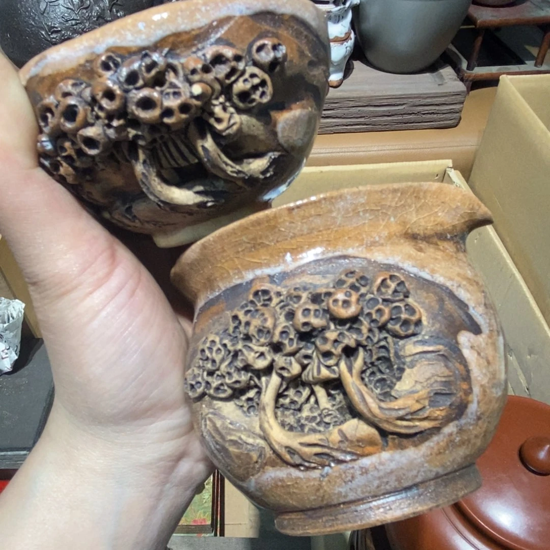 紫砂茶壶朱*伟密胺手绘陶瓷