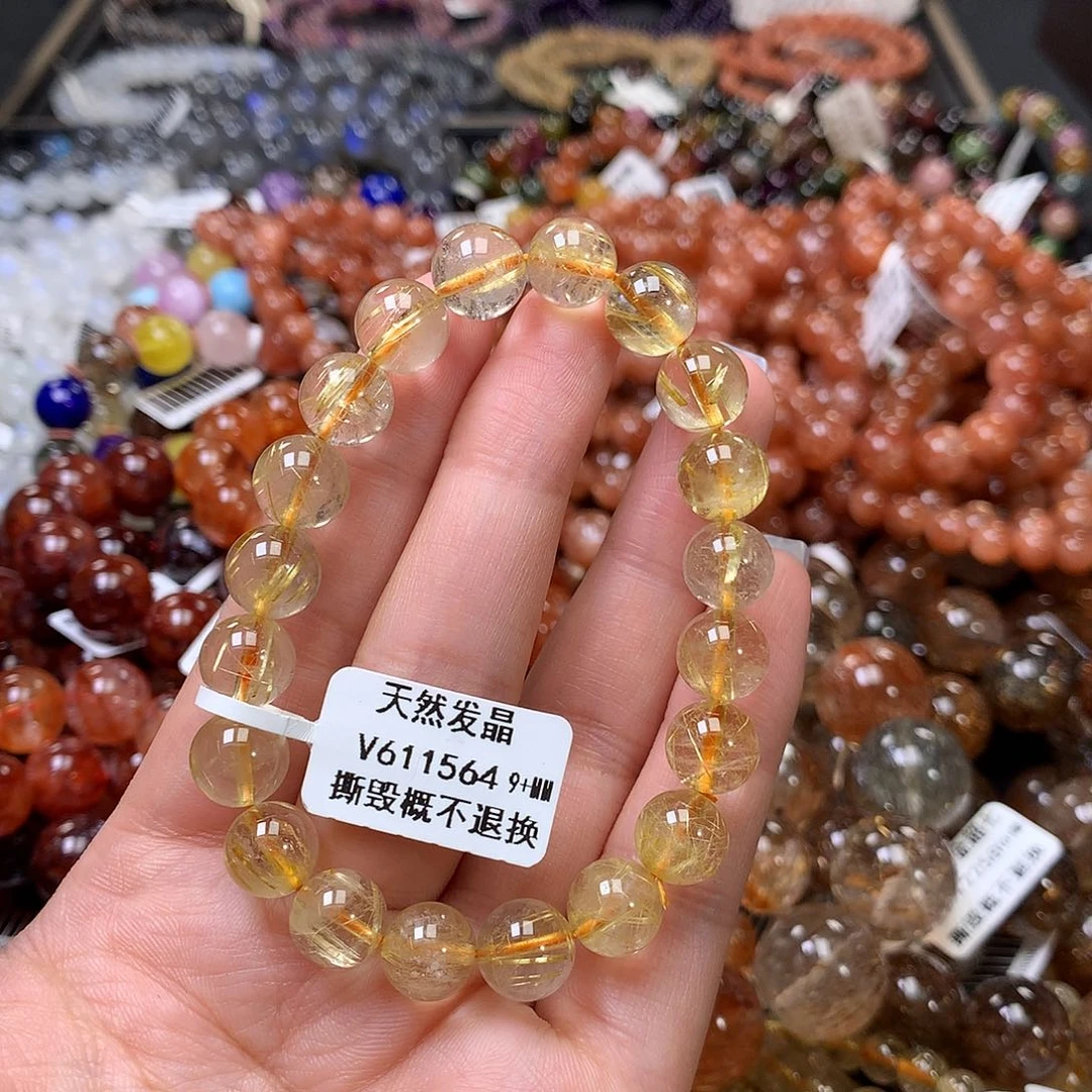 水晶手链未镶嵌，