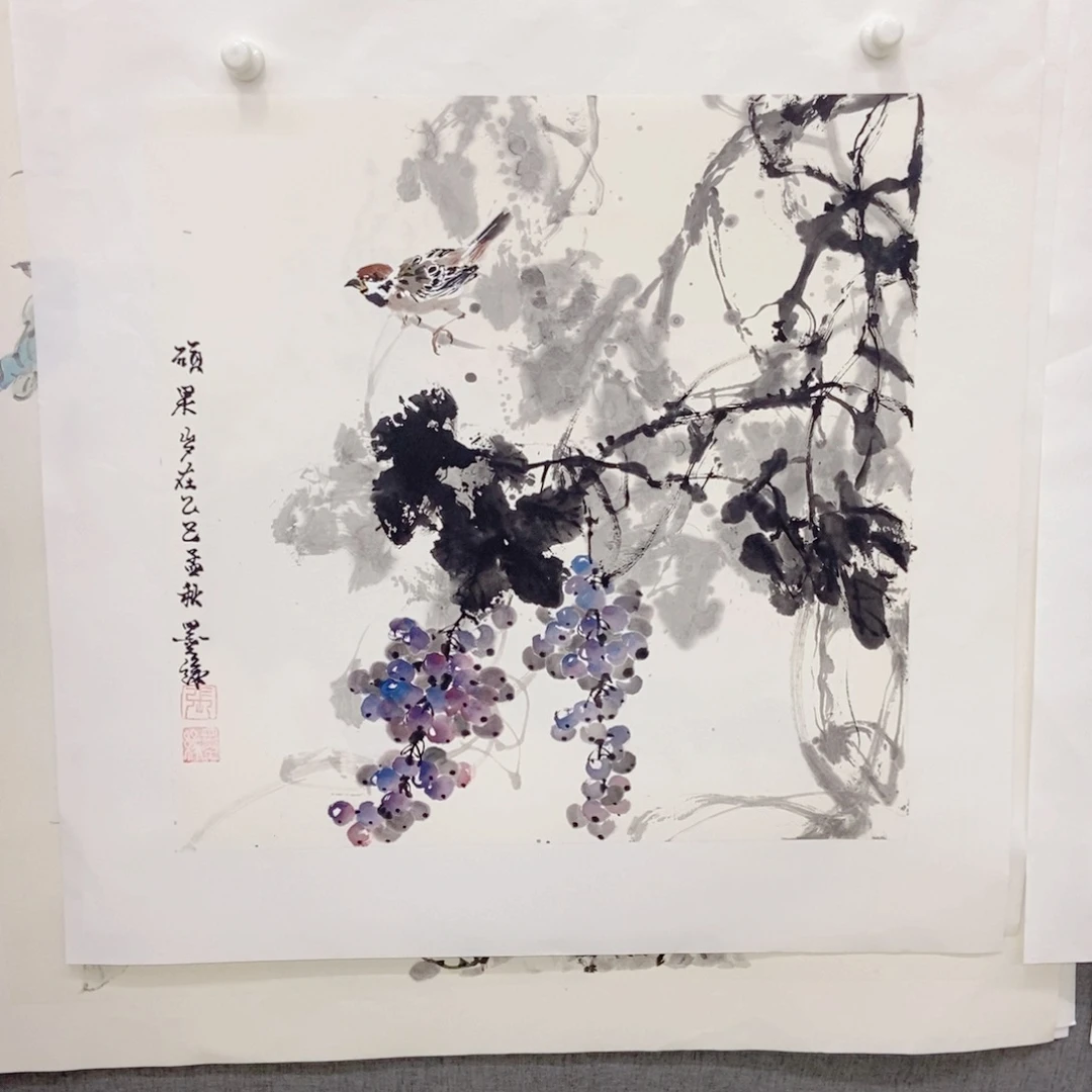 国画手写手绘作品50