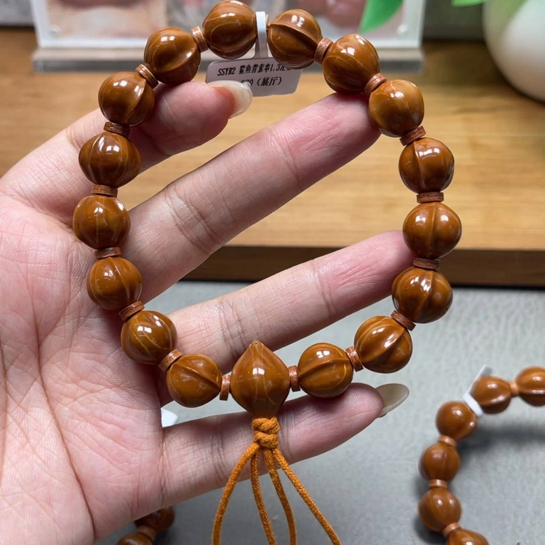 手串/手链橄榄核会****象1.3鲨鱼背