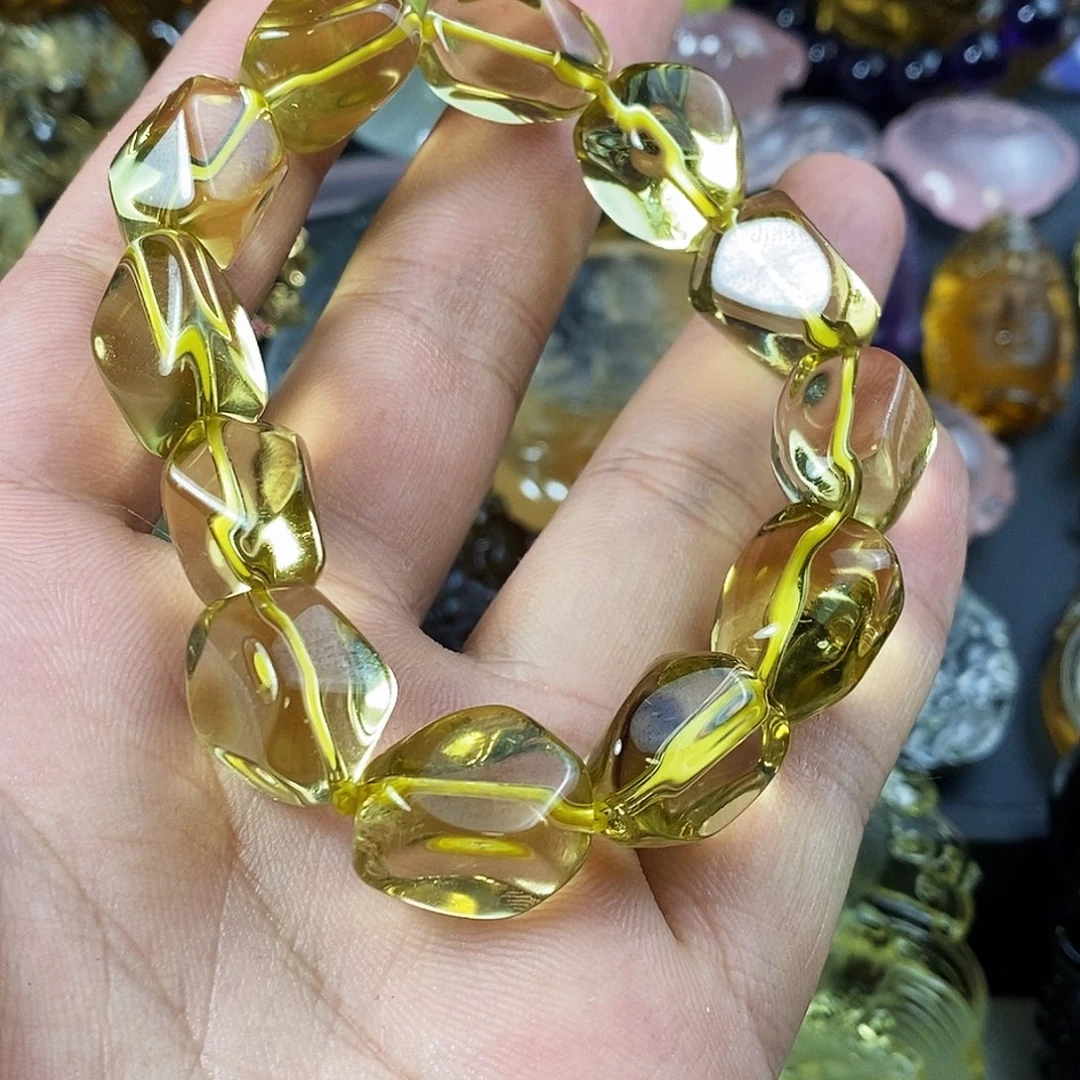 天然水晶手链未镶嵌水晶