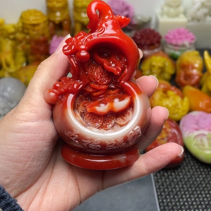 奇石手把件清仓特价