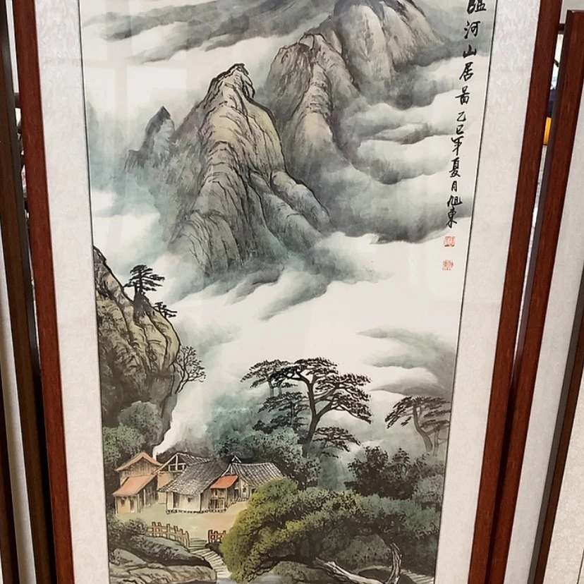 【闪购商品】国画手绘国画带框145.65