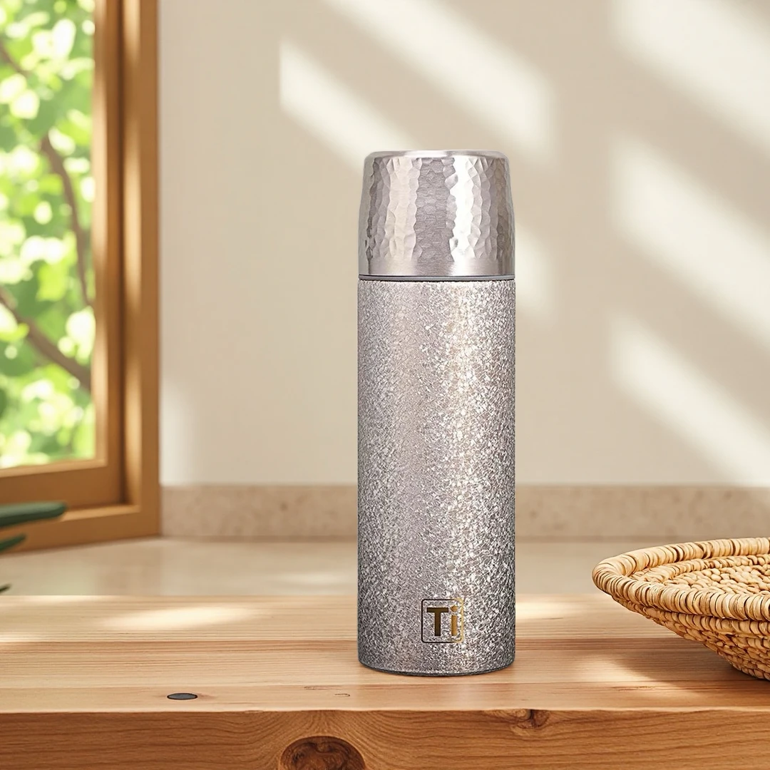 覆钛杯保温杯大容量茶水分离男女士焖泡茶杯子便携水杯商务礼品