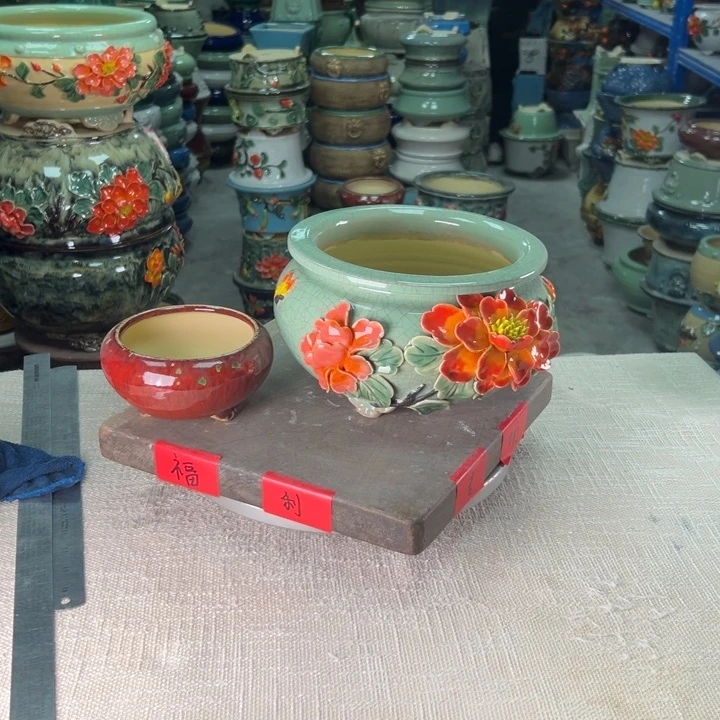 泳坤堂石湾盆陶瓷