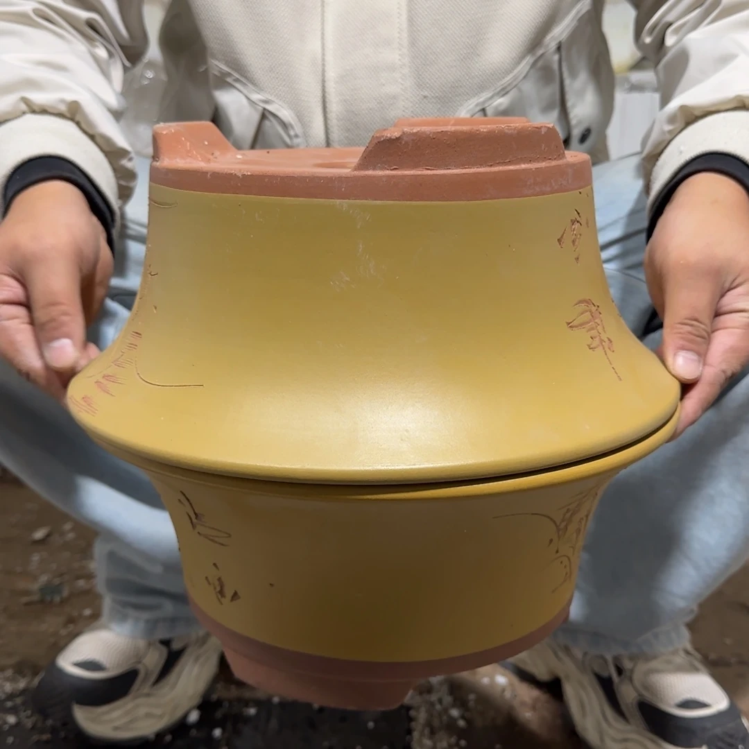 花盆紫砂口径27厘米