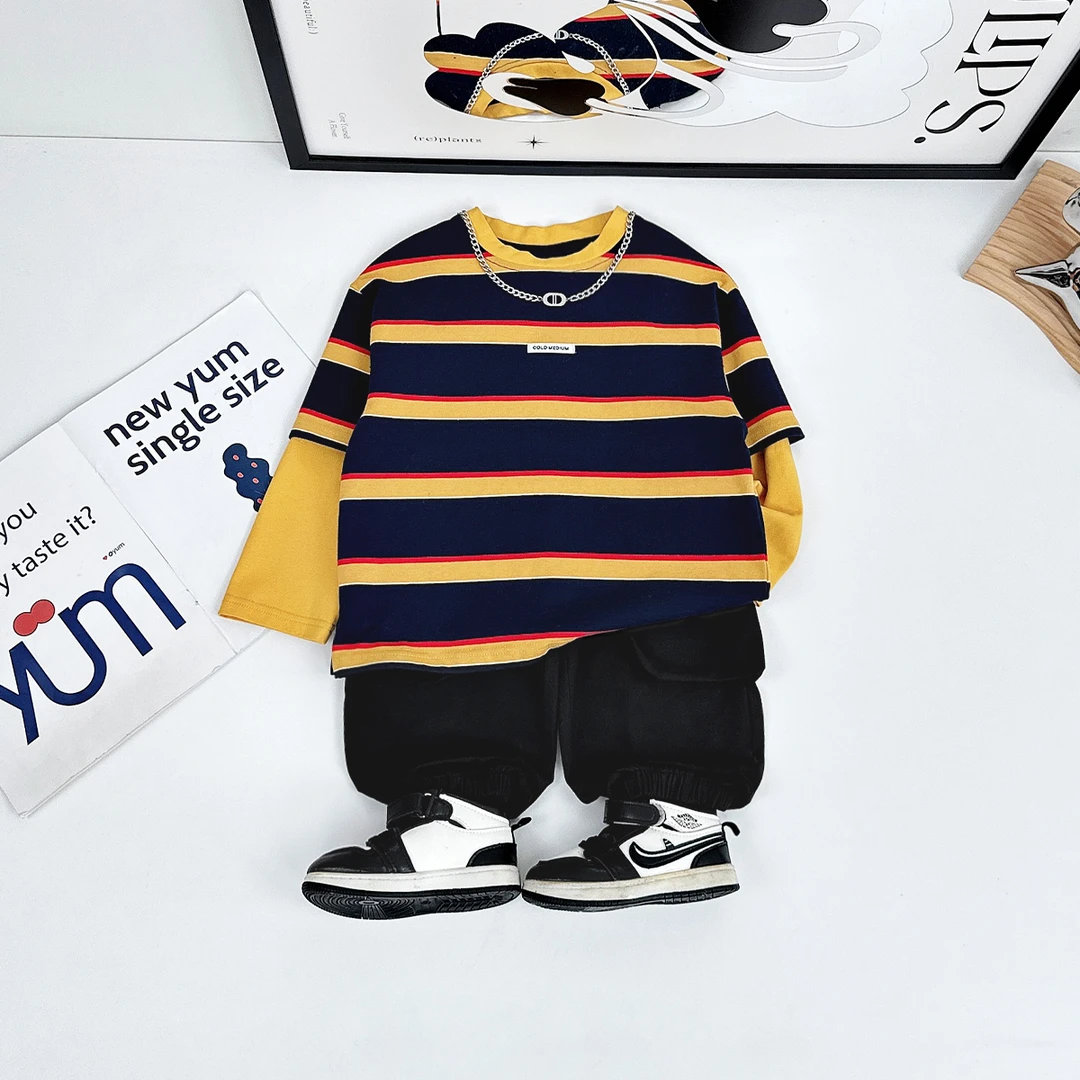 儿童卫衣长袖2025新款春装男童春秋上衣简潮 TT2806 悠悠童话童装