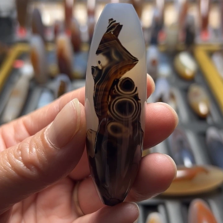 玛瑙/玉髓未镶嵌颈饰